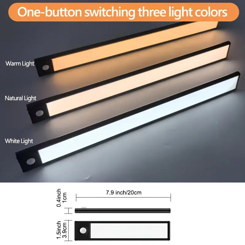 Amberio™ Akıllı Hareket Sensörlü LED Lamba – Şıklığı ve Işığı Evinize Getirin