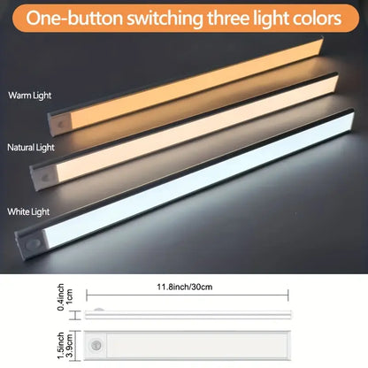 Amberio™ Akıllı Hareket Sensörlü LED Lamba – Şıklığı ve Işığı Evinize Getirin