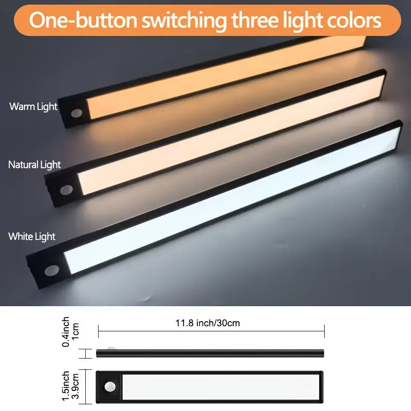 Amberio™ Akıllı Hareket Sensörlü LED Lamba – Şıklığı ve Işığı Evinize Getirin