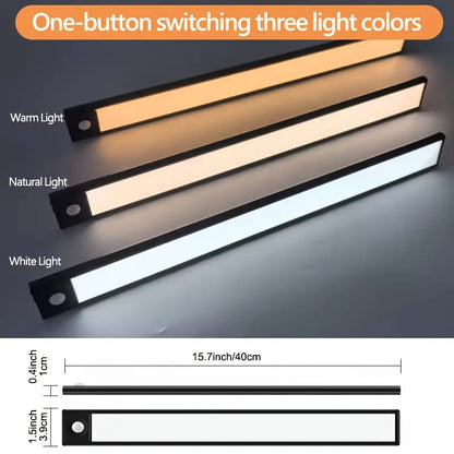 Amberio™ Akıllı Hareket Sensörlü LED Lamba – Şıklığı ve Işığı Evinize Getirin