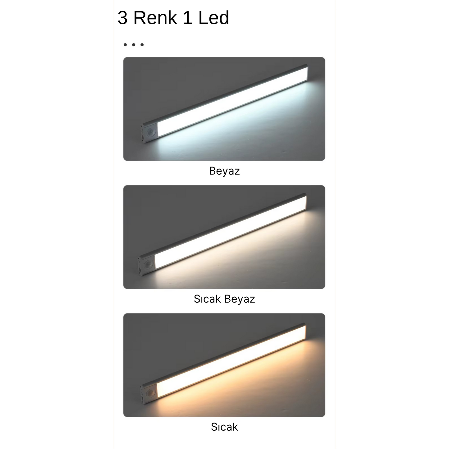 Amberio™ Akıllı Hareket Sensörlü LED Lamba – Şıklığı ve Işığı Evinize Getirin